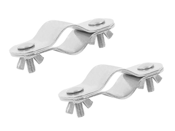 ProPlus abrazaderas soporte techo doble de 22-25 mm