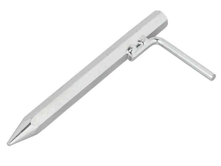 ProPlus Piquetas con gancho en forma de L 20 cm