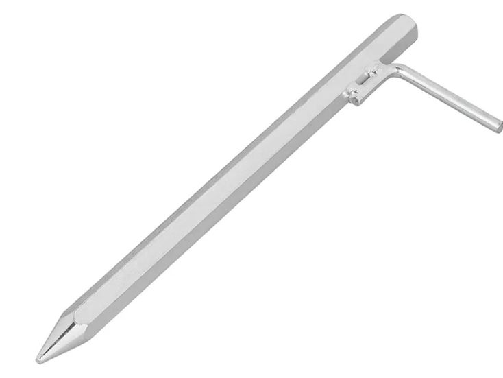 ProPlus piqueta con gancho en forma de L 30 cm
