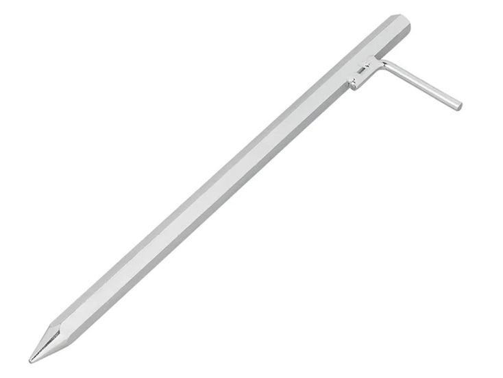ProPlus piqueta con gancho en forma de L 40 cm