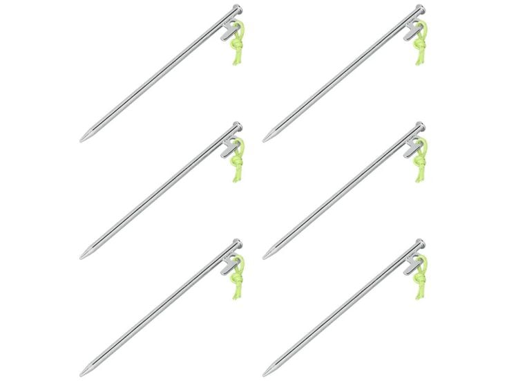 ProPlus Estacas para roca Heavy con gancho en forma de P 30 cm