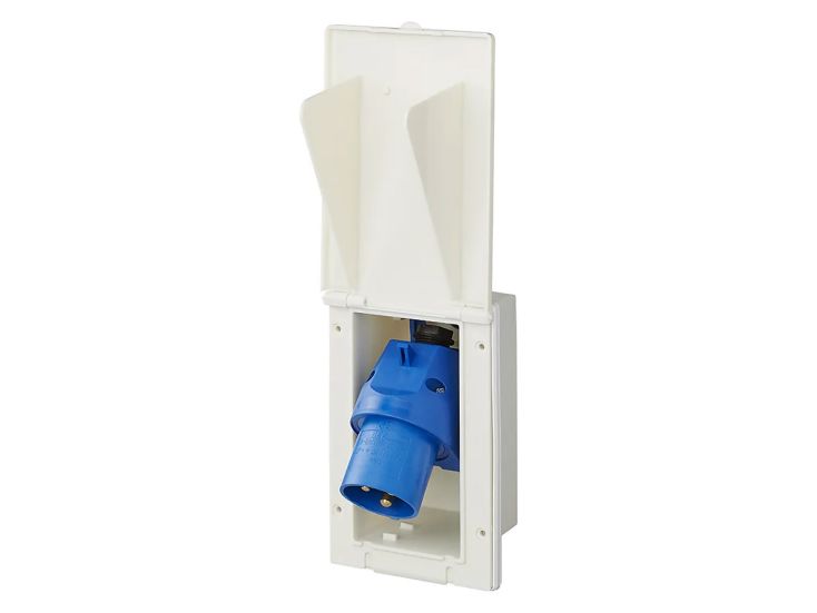ProPlus CEE tomacorriente rectangular de pared - White