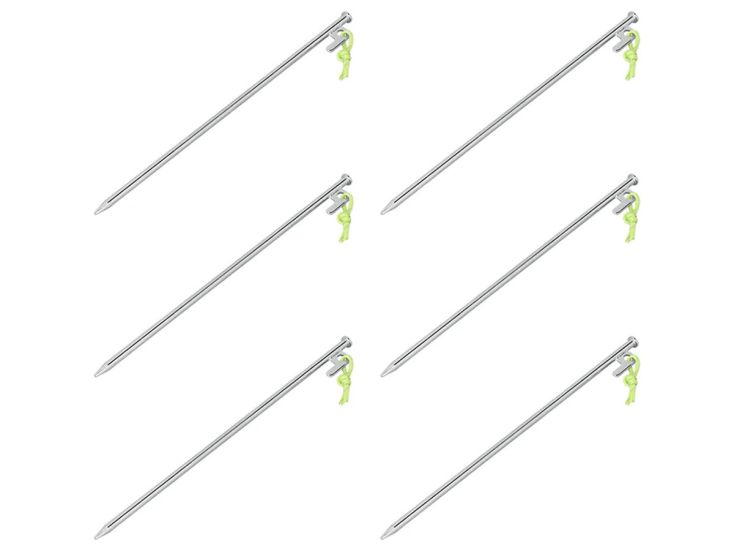 ProPlus Estacas para roca Heavy con gancho en forma de P 40 cm