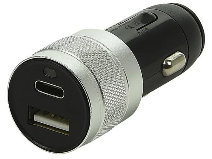 Pro Plus Cargador USB de 2 vías tipo A y C