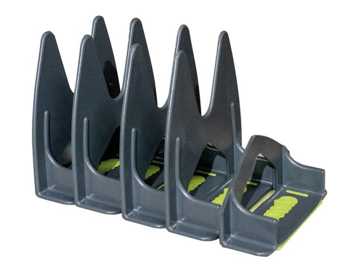 Purvario soporte de platos para 4 piezas