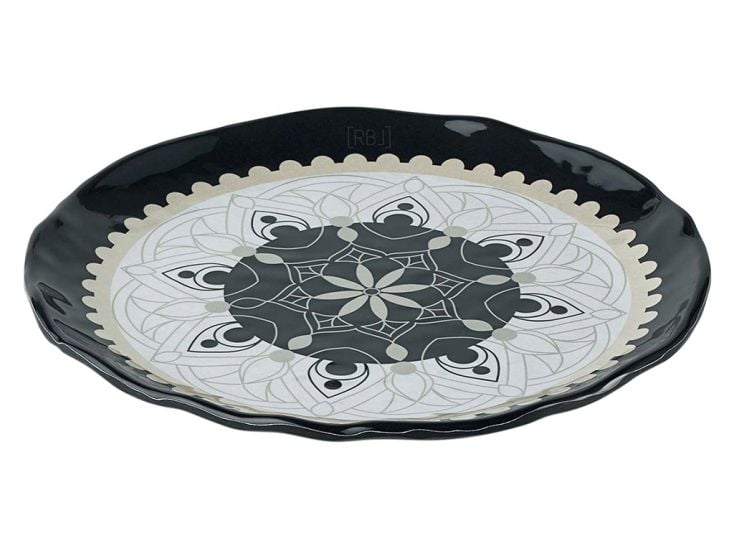 Rebel Outdoor plato llano negro