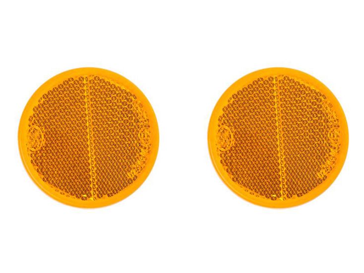 ProPlus reflectores ambar autoadhesivos - Orange
