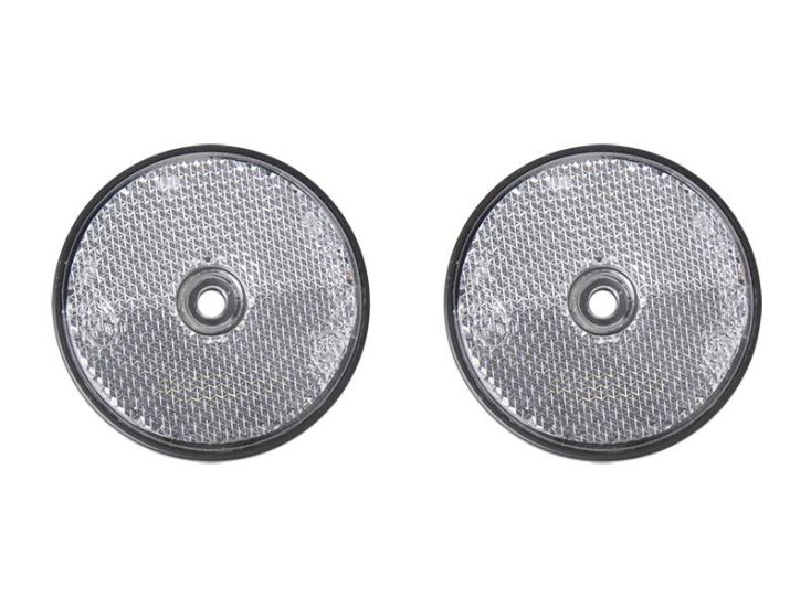ProPlus reflectores ambar atornillados - White