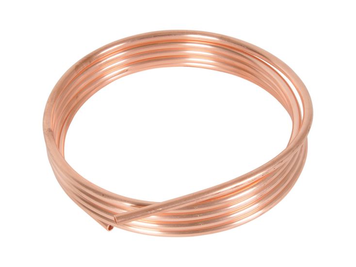 Obelink tubería de gas de cobre de 8 mm - 3 m de largo