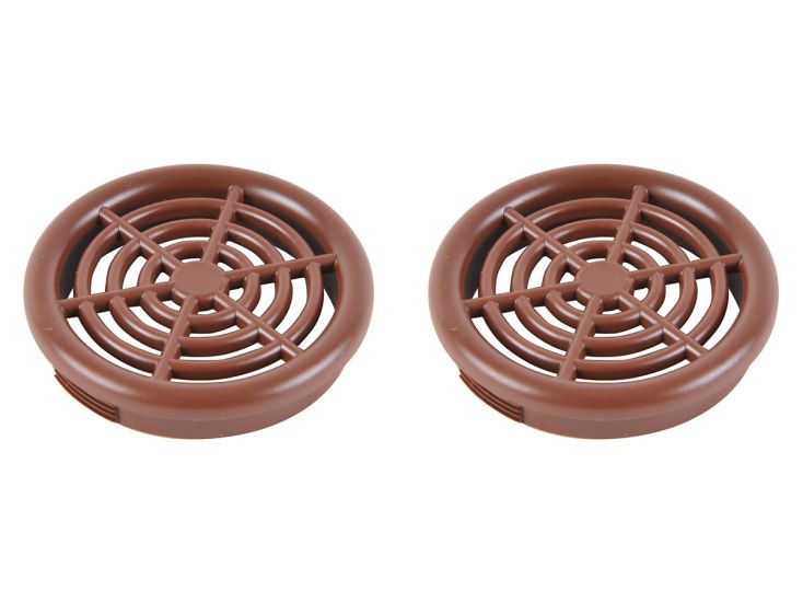 Rejillas de ventilación integradas - Brown