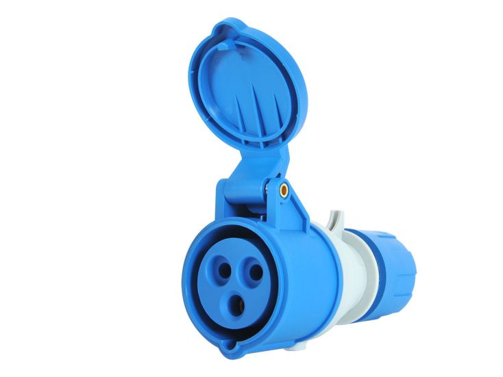 Schwabe CEE enchufe hembra con powerlight