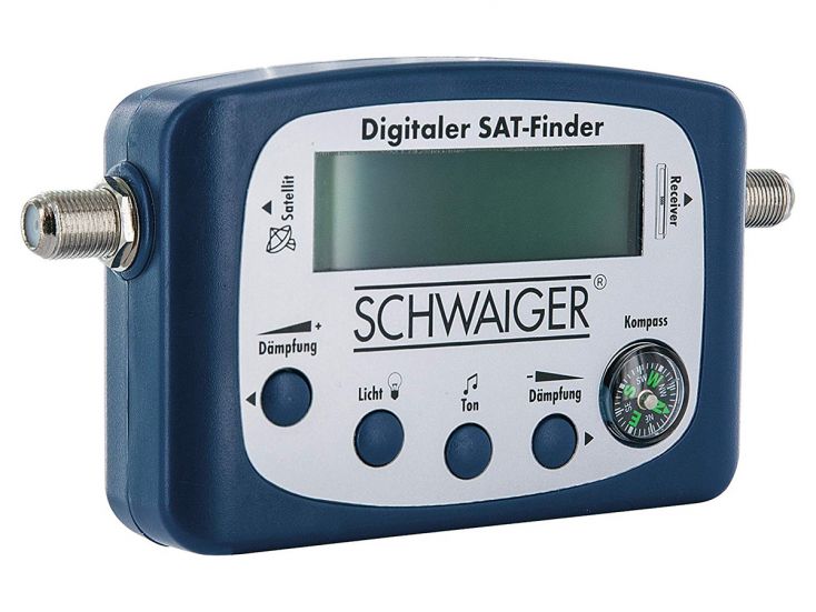 Schwaiger digitale localizador de satélite