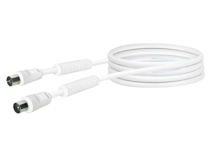 Schwaiger cable de conexión coaxial de antena - 3 metros