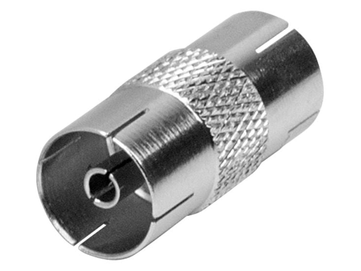 Schwaiger conector coaxial hembra a hembra