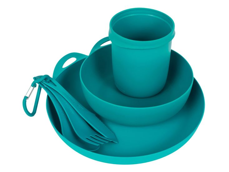 Sea to Summit Delta Camp set de vajilla - Turquoise