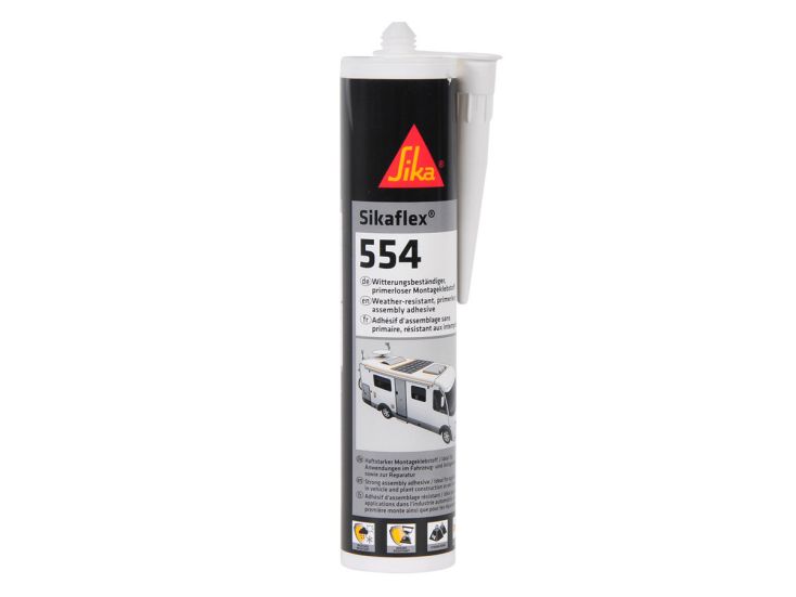 Sikaflex 554 kit de montaje - White