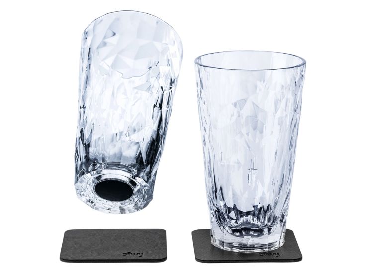 Silwy vasos de tubo de plástico magnéticos