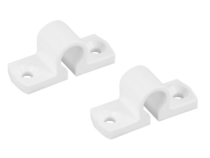 Obelink guías de varillas de plástico - White