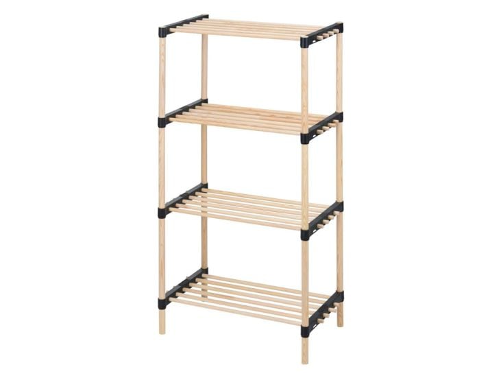 Storage Solutions estantería de madera