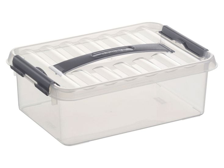 Sunware Q-line caja de almacenamiento con asa - 4 litros
