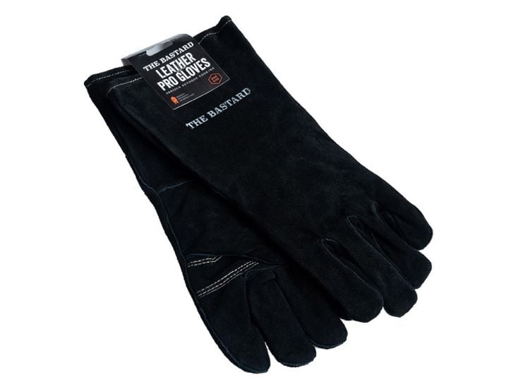 The Bastard guantes de piel para barbacoa