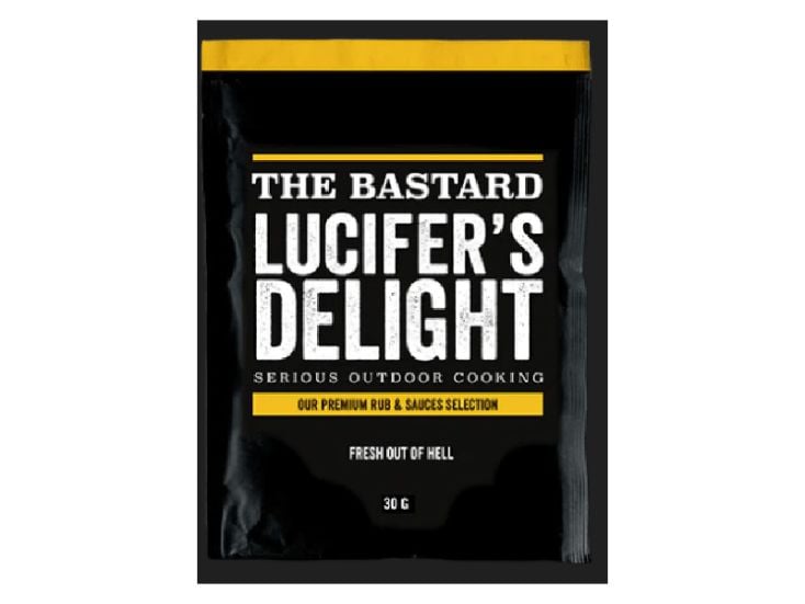 The Bastard Lucifer's Delight Rub especias