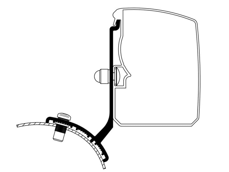 Thule adaptador 3200 Trafic/Vivaro/Talento/NV300