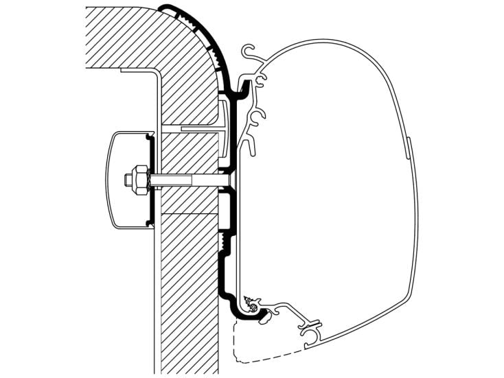 Thule adaptador Bürstner