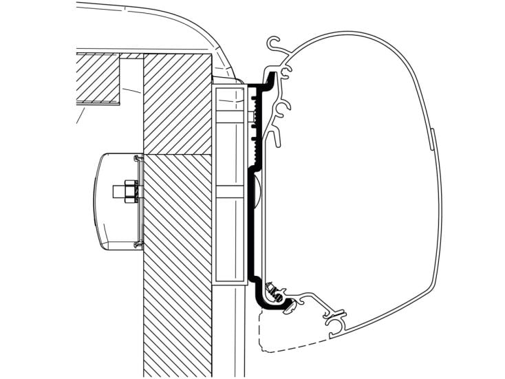 Thule adaptador Carado Sunlight