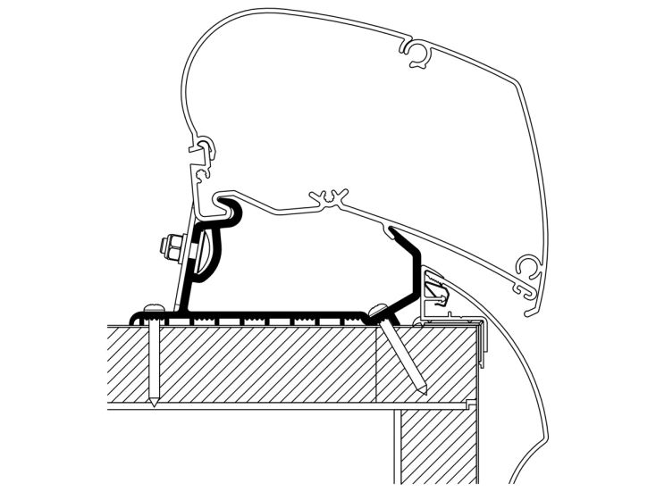 Thule adaptador Hobby Optima LED