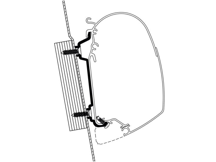 Thule adaptador Transit high roof