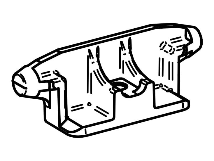 Thule Omnistor soporte central de varilla V2