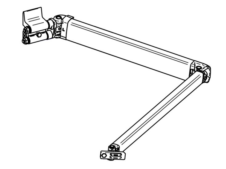 Thule Omnistor brazo plegable izquierdo 5200 300-500