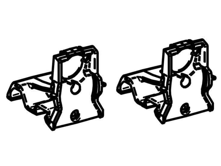 Thule Omnistor set soportes fijos casete Tension Rafter 6300