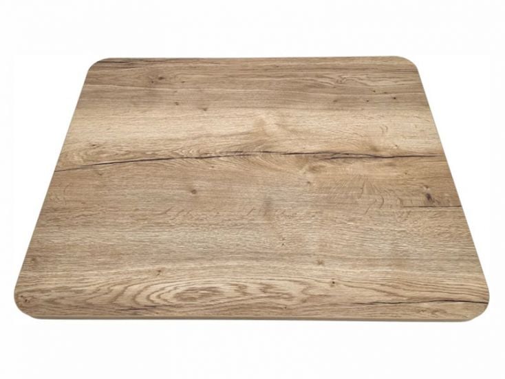 Viertec tablero mesa de 90 x 58 cm aspecto de madera de roble