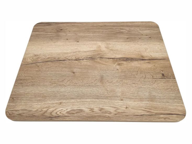 Viertec tablero mesa de 80 x 45 cm aspecto madera de roble