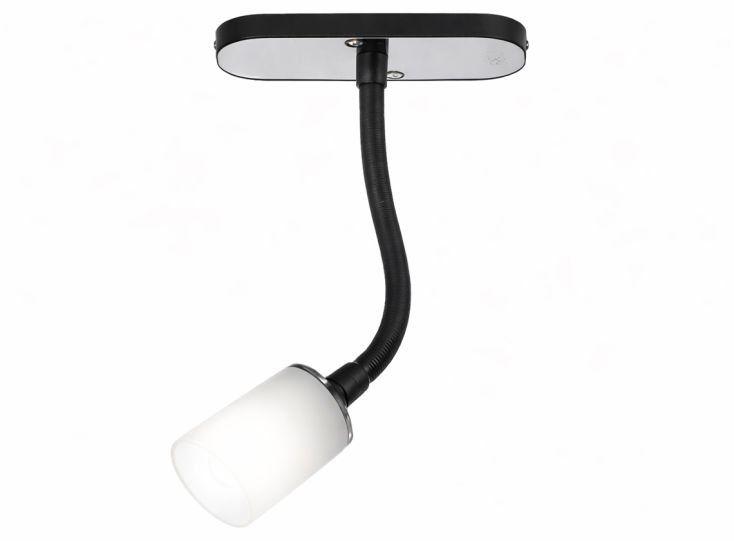 Foco de superficie USB flexible Travelleds - ópalo
