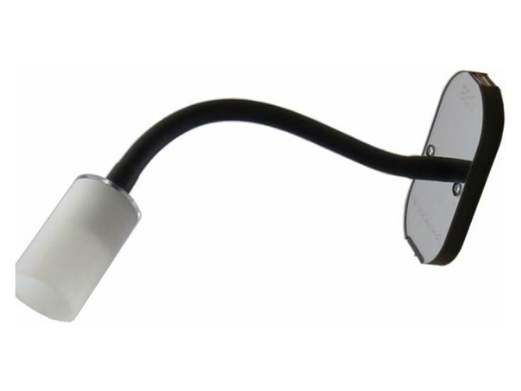 Foco de superficie USB flexible Travelleds - ópalo