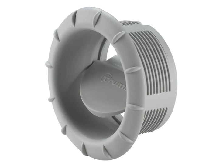 Truma EN salida de ventilación con solapa giratoria - Grey