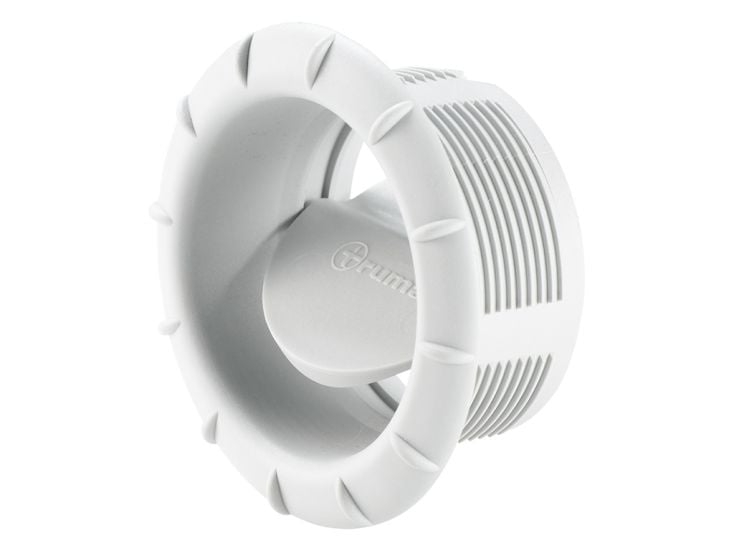Truma EN salida de ventilación con solapa giratoria - White