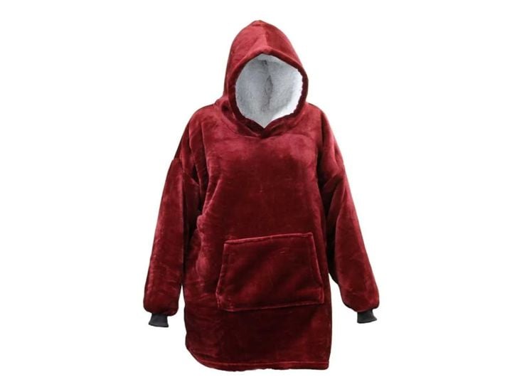 Unique Living sudadera extra grande con capucha - Bloodstone