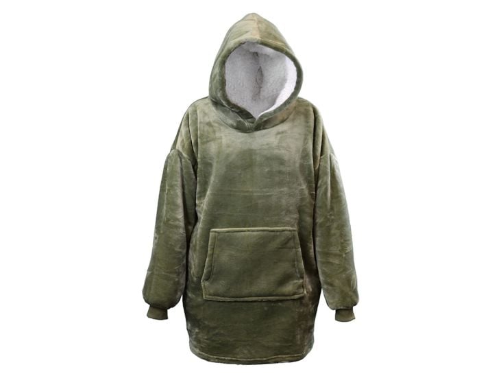 Unique Living sudadera extra grande con capucha - Deep Green