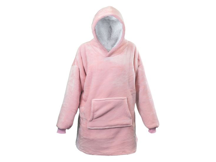 Unique Living sudadera extra grande con capucha - Old Pink