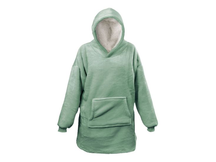Unique Living sudadera extra grande con capucha - Surf Blue