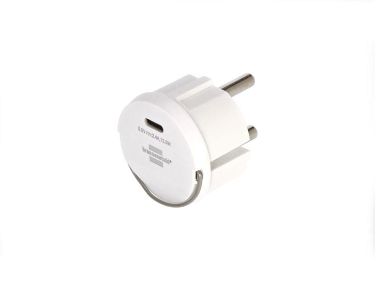 USB-C interruptor 2,4A - blanco