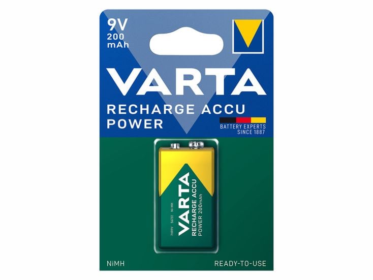 Varta pila recargable de 9 V Accu Power