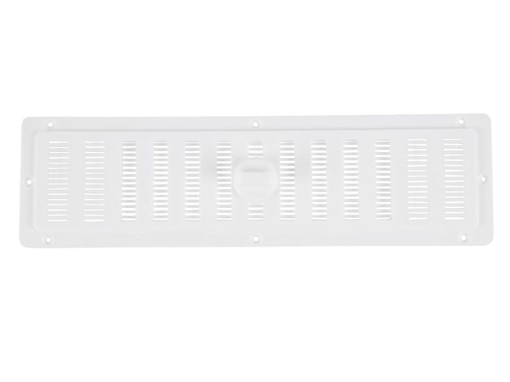 Rejilla de ventilación con semicierre