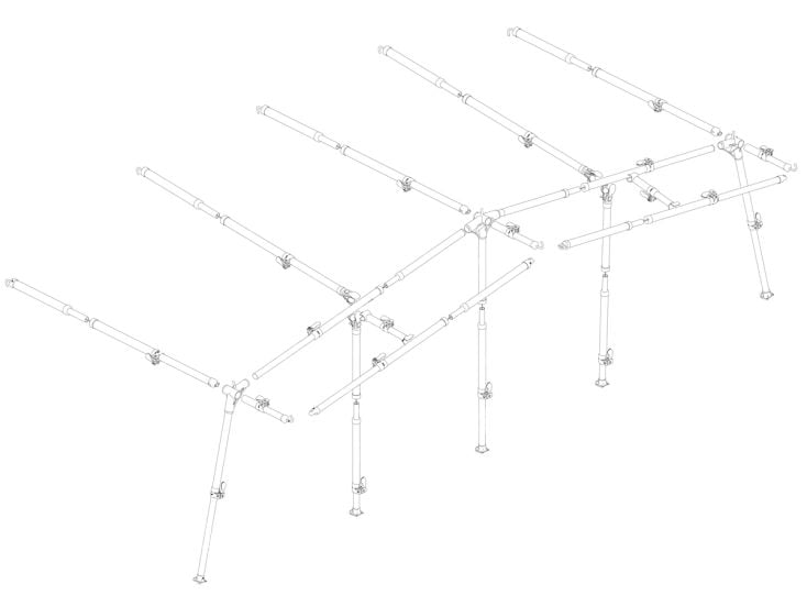 Ventura Standard 250 IXL Fibermax G19 - G20 marco de avance
