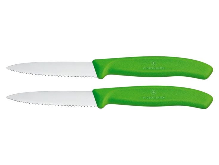 Victorinox Swiss Classic set de cuchillos para pelar de sierra - Green