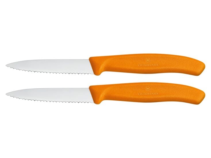 Victorinox Swiss Classic set de cuchillos para pelar de sierra - Orange